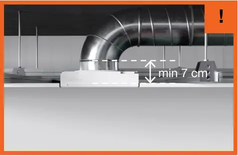 ERGOVENT KVADRO-100 Frameless Square Ventilation Valve C01b