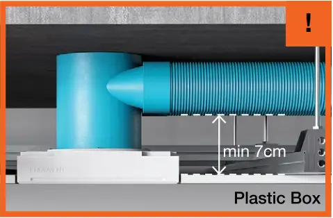 ERGOVENT KVADRO-100 Frameless Square Ventilation Valve D0c