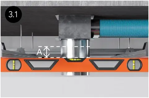 ERGOVENT KVADRO-100 Frameless Square Ventilation Valve D3.1