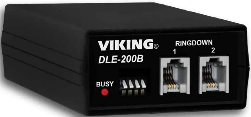 VIKING DLE-200B Two Way Phone Line Simulator