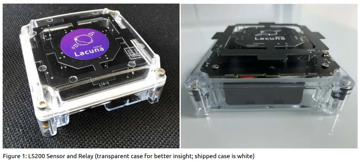 Lacuna LS200 Sensor and Relay - intervals