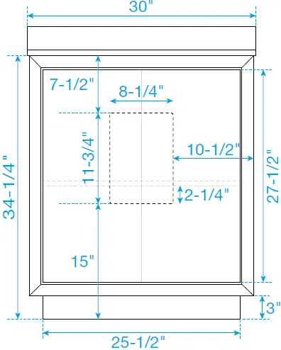 WYNDHAM COLLECTION WC-1111-30-SGL 30 Inch 20