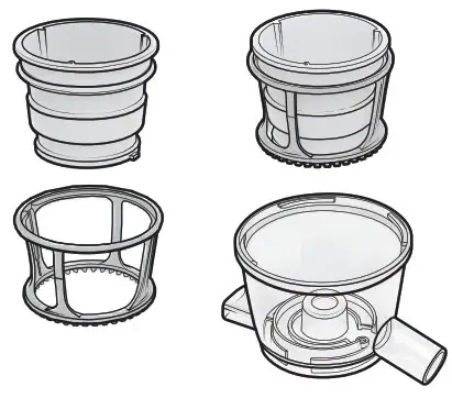 Steba E 400 Slow Juicer - Assembly 1