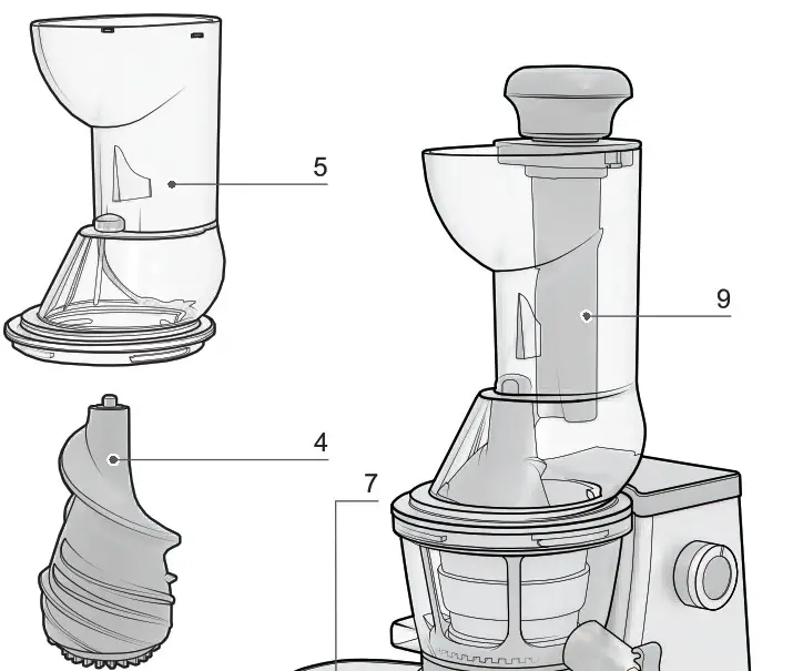 Steba E 400 Slow Juicer - Product Overview 1