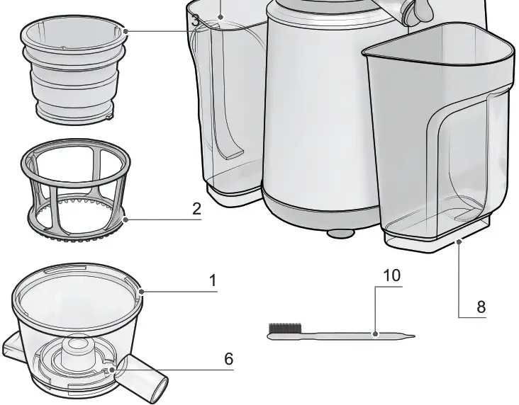 Steba E 400 Slow Juicer - Product Overview 2