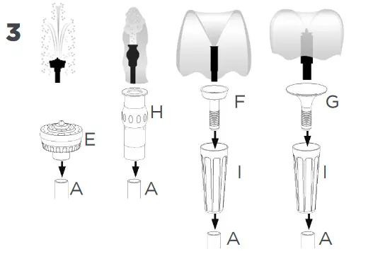 TotalPond 52235 Nozzle Kit - PACKAGE 4