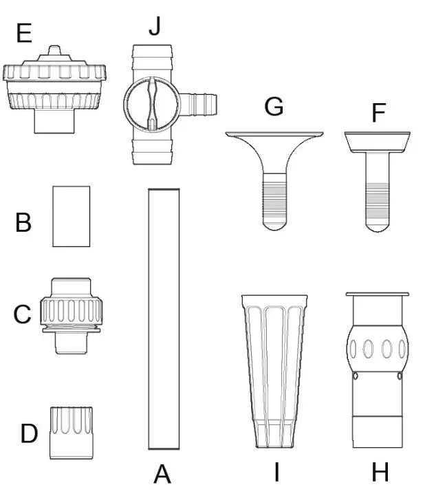 TotalPond 52235 Nozzle Kit - PACKAGE