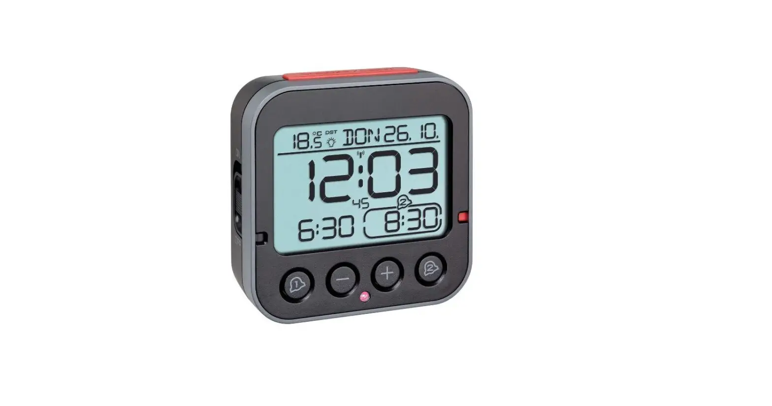 Tfa 60.2550 Bingo 2.0 Digital Alarm Clock With Temperature Display Instruction Manual