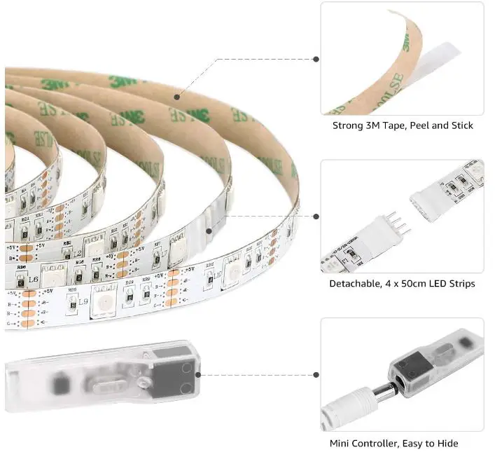 Lepro-‎410081-RGB-LED-Strip-Lights-fig-3