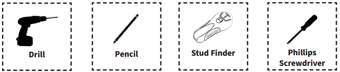 VIVO-MOUNT-KB35A-Black-Pneumatic-Wall-Mounted-Keyboard-Tray-fig-3
