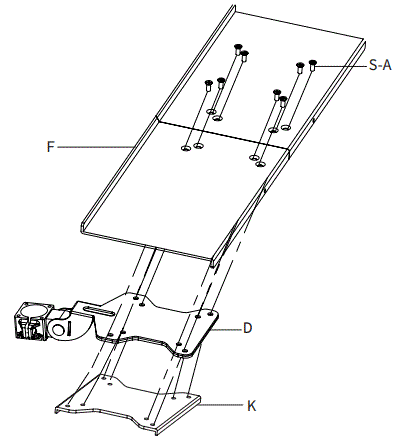 VIVO-MOUNT-KB35A-Black-Pneumatic-Wall-Mounted-Keyboard-Tray-fig-8
