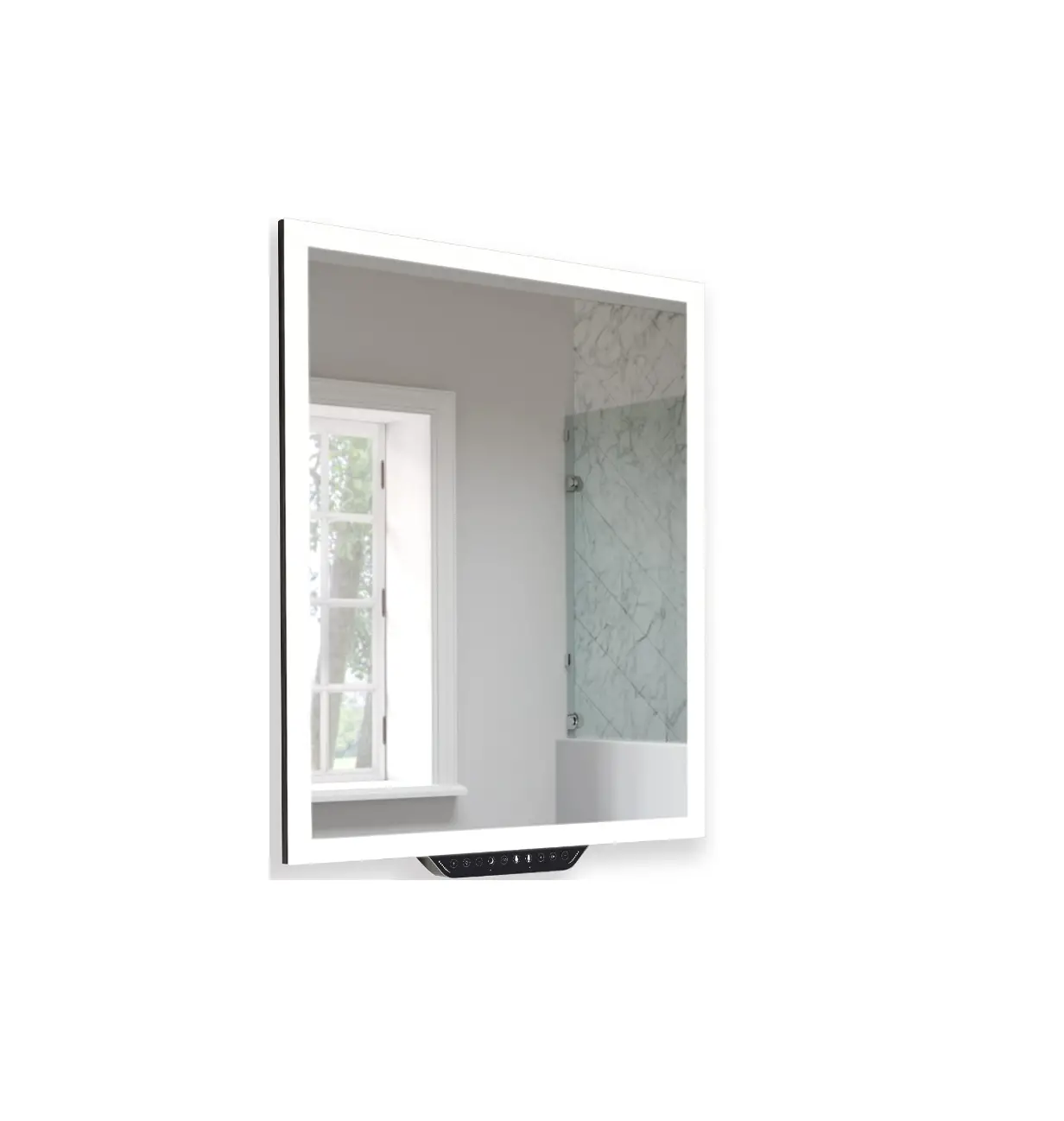 Homewerks 75-105-ax Led Mirror With Alexa Built In And Bluetooth Speakers User Manual