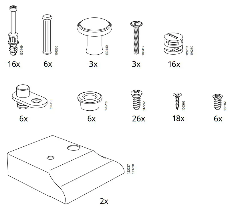 IKEA 70267604 BRUSALI Shoe Cabinet - fig 2