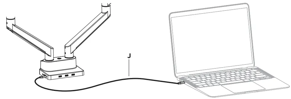Speaka-PROFESSIONL-2623285-Counterbalace-Monitor-Arm-fig-12
