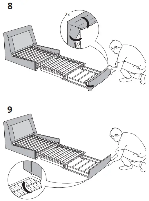 IKEA KIVIK Cover for 1 Seat Sofa Bed - Figure 6