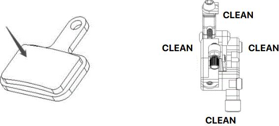 STATE BICYCLE CO Cable Pull Hydro-Mechanical Brake Calipers-FIG7