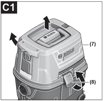 BOSCH-GAS-15-Wet-or-Dry-Dust-Extractor-7