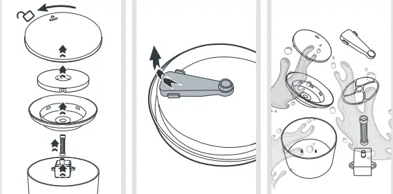 Meowant MW WF02 Pet Water Fountain - cleaning