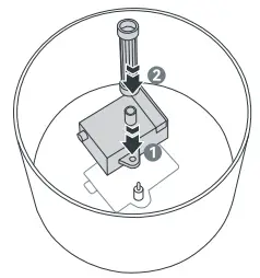 Meowant MW WF02 Pet Water Fountain - pump