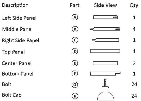 COAST-SEQUOIA-INC-CC36--E-Castle-Series -Knotty-Pine-Wood-Barn-Door-Slab-fig-1