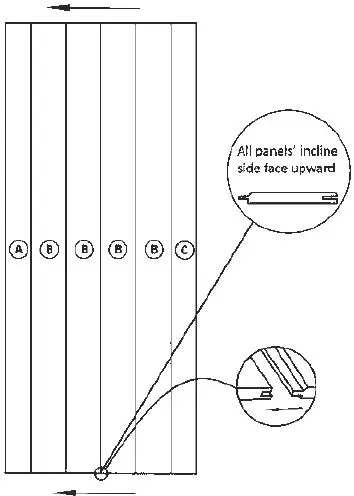 COAST-SEQUOIA-INC-CC36--E-Castle-Series -Knotty-Pine-Wood-Barn-Door-Slab-fig-5