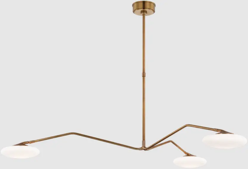 VISUAL COMFORT CD 5010 Brindille Extra Large Three Light Chandelier