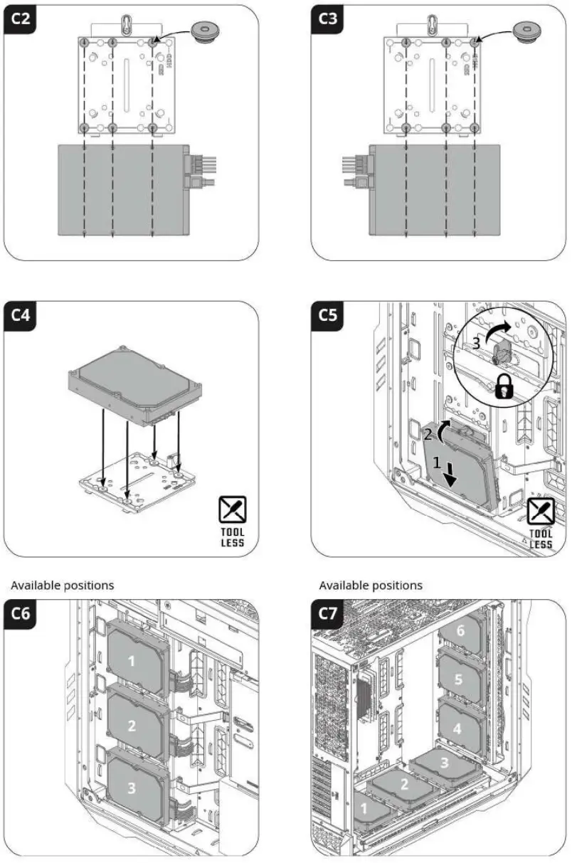 COOLER MASTER HAF 700 EVO High Airflow PC Case - FIGURE 17