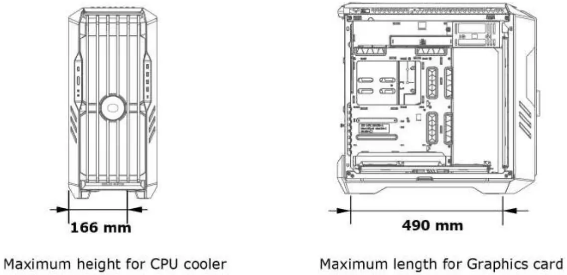 COOLER MASTER HAF 700 EVO High Airflow PC Case - FIGURE 2