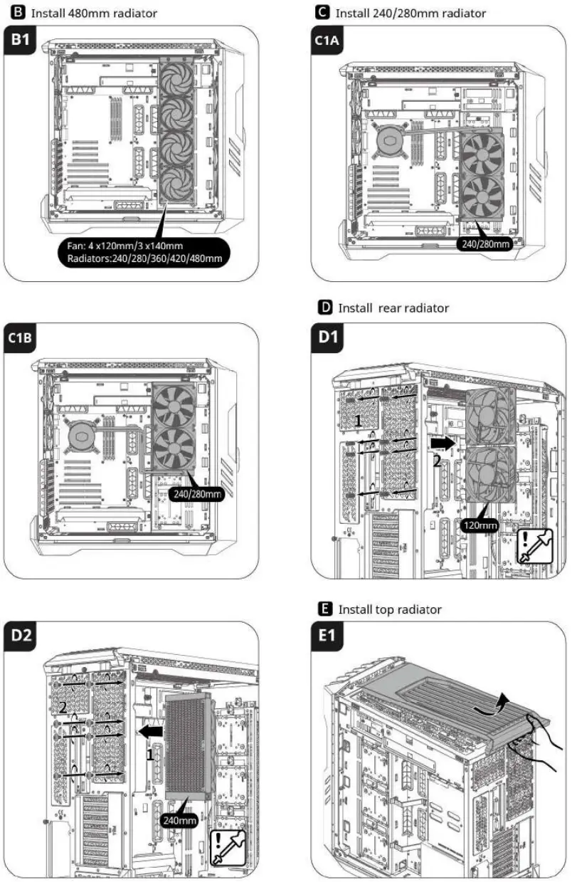 COOLER MASTER HAF 700 EVO High Airflow PC Case - FIGURE 23