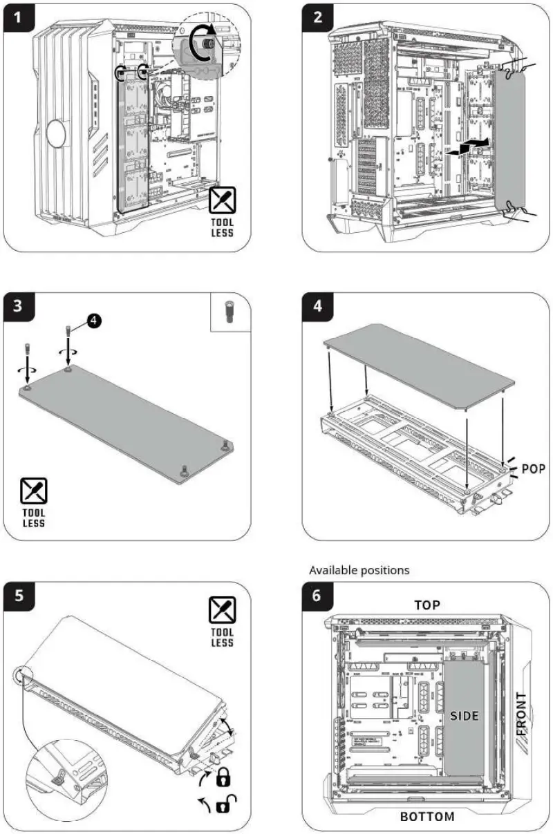COOLER MASTER HAF 700 EVO High Airflow PC Case - FIGURE 27