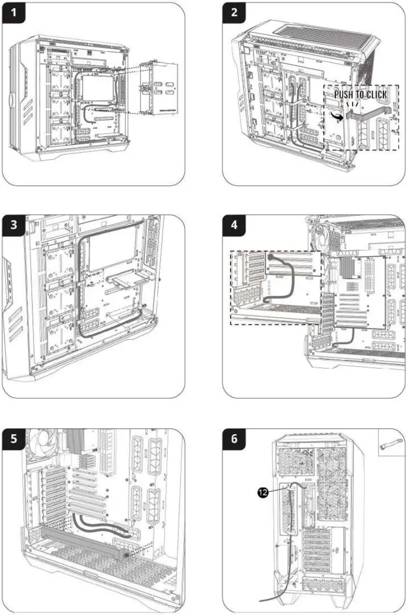 COOLER MASTER HAF 700 EVO High Airflow PC Case - FIGURE 30
