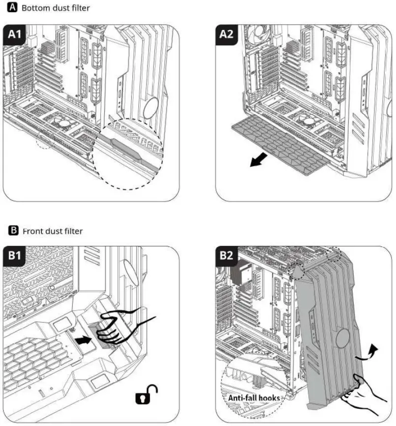 COOLER MASTER HAF 700 EVO High Airflow PC Case - FIGURE 31