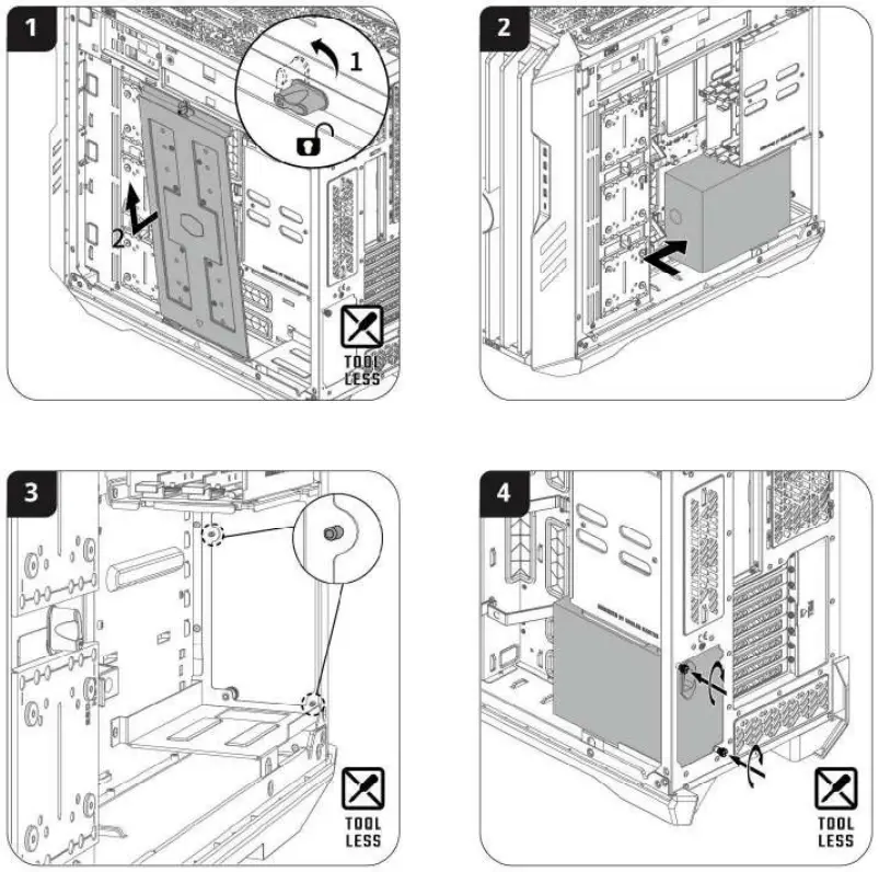 COOLER MASTER HAF 700 EVO High Airflow PC Case - FIGURE 8