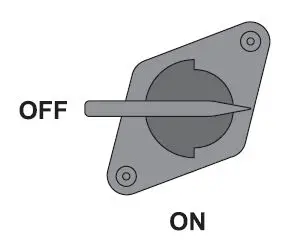 DuroStar DuroMax 11,000 Watt Dual Fuel Portable Generator w CO Alert User Guide - Turn fuel valve on by rotating