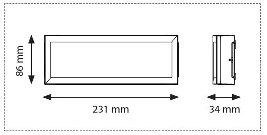 EATON-FT1SU400CGL18IP-FlexiTech-Safety-Uniform-Lighting-Small-CGLine-FIG-1