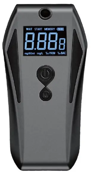 Rofeer-Breathalyzer-EK918-Portable-Fuel-Cell-Sensor-Alcohol-Meter-fig-1