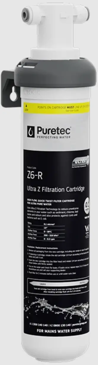 Puretec Z6 Series PureMix Inline Water Filter System