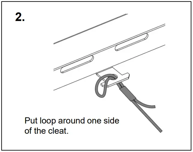 Attaching the Tether