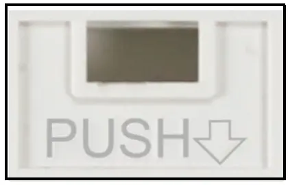 PARADOX K38 32 Zone Wireless Fixed LCD Keypad - Removing the Backplate