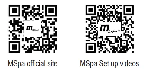 MSpa C-OM061 Ottoman Comfort - qr code 1