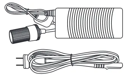ICECO GO20 Dual Zone Portable Refrigerator - Adapter