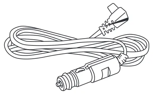 ICECO GO20 Dual Zone Portable Refrigerator - Lighter Plug Cable