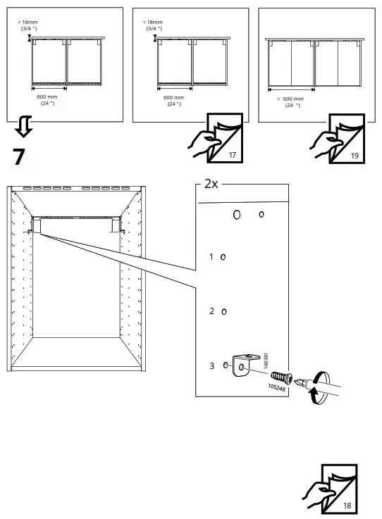 IKEA HILLESJON Stainless Steel Dual Mount Sink - Figure12