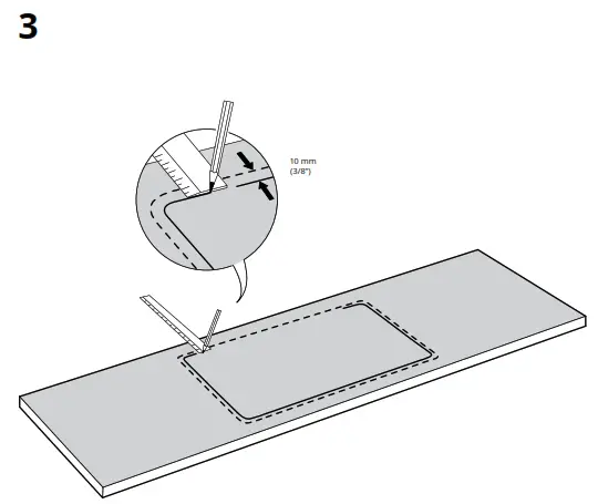 IKEA HILLESJON Stainless Steel Dual Mount Sink - Figure7