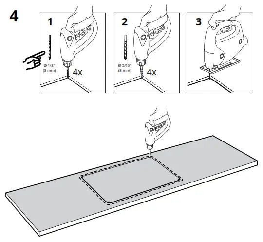IKEA HILLESJON Stainless Steel Dual Mount Sink - Figure8