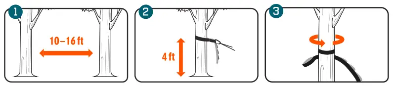 OLIFE Sunbreeze Pro Lightweight Outdoor Hammock with Mosquito Net - Fig1