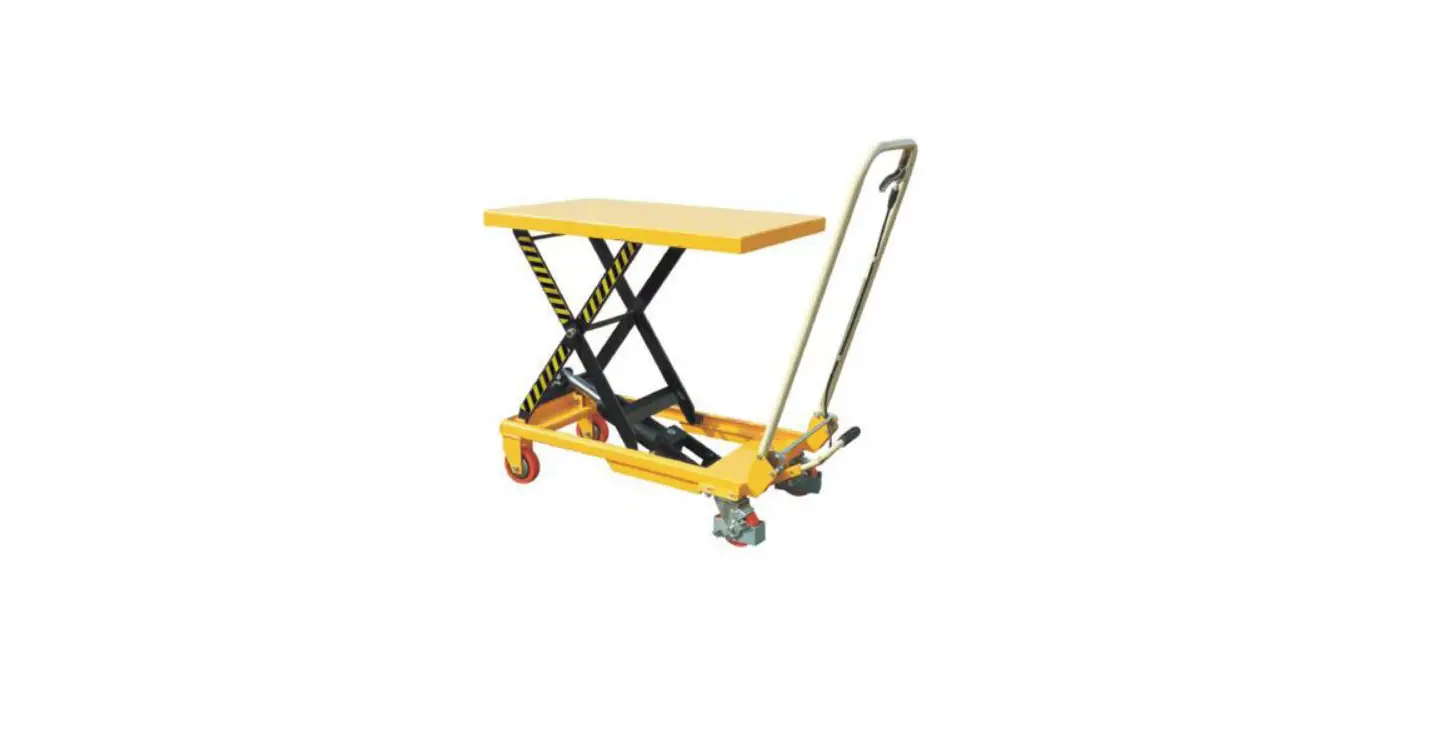 Midland Pallet Trucks Tf15 Hand-hydraulic Table Truck Instruction Manual