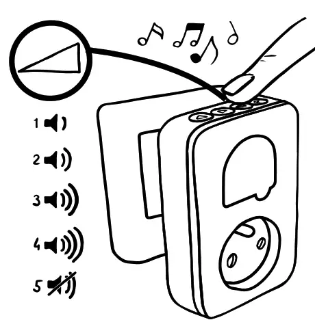 scs sentinel SONE Plus Carillon Sans Fil and Sand Pile - Setting1