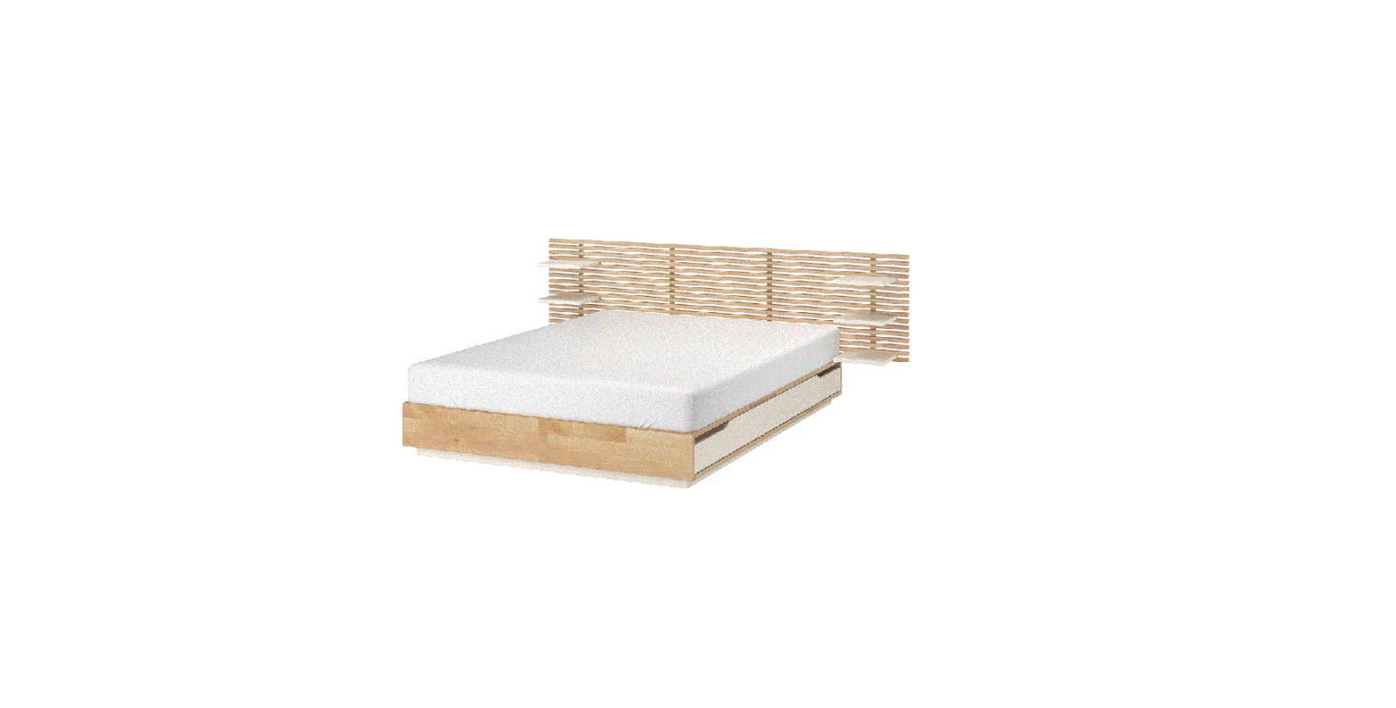 Ikea Mandal Bed Frame With Headboard Instruction Manual