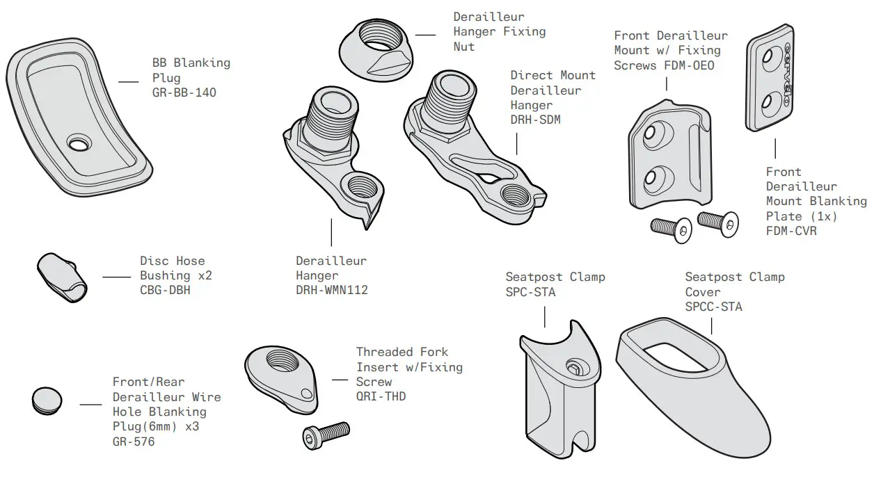 cervelo 105 Soloist Retailer - parts